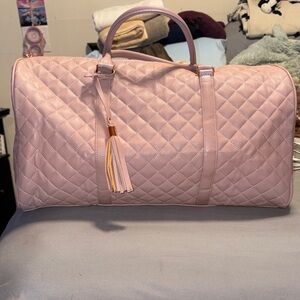 Elegant Pink Quilted Women's Bag